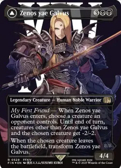 Zenos yae Galvus (Borderless) (Surge Foil) Final Fantasy Foil - Image 1