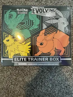 Sealed Pokemon Sword and Shield Evolving Skies Elite Trainer Box ETB TCG - Image 5