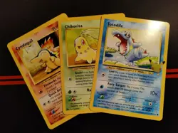 Pokemon TCG Johto First Partner Set (3x JUMBO OVERSIZED CARDS) - Image 1