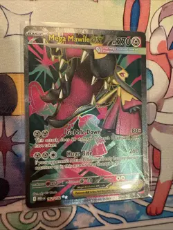Pokemon TCG Mega Mawile ex 162/132 Mega Evolution Full Art Ultra Rare MINT/NM - Image 1