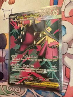 Pokemon TCG Mega Mawile ex 162/132 Mega Evolution Full Art Ultra Rare MINT/NM - Image 3