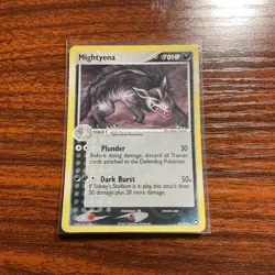 Pokemon TCG Mightyena 18/108 - 2007 Power Keepers- Holo Rare - Image 1