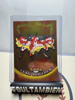 2000 Topps Pokemon TV #146 Moltres FOIL Series 3 - LP - Image 1