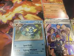SV: Prismatic Evolutions #137/131 Friends in Paldea NM + 3 Promos Pokemon Eevee - Image 2