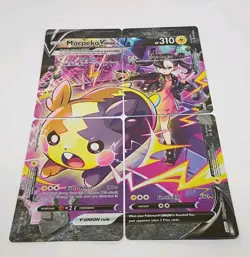 Morpeko V-Union Pokemon TCG(SWSH 287, 288, 289 & 290) Black Star Promo Set Of 4 - Image 2