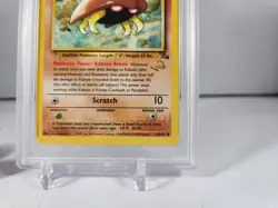 PSA 8 NM-MT PROMO KABUTO 50 1999 POKEMON TOP DECK MAGAZINE W WIZARDS GOLD STAMP - Image 5