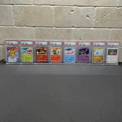 2021 Pokemon Sequential KFC Chaki kids Meal Promo Set. Pika,Mewtwo,& Eevee PSA10 - Image 2