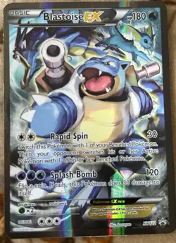 Pokemon TCG Blastoise XY122 Promo MP - Image 1
