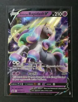 Galarian Rapidash V SWSH111 - Promo - Pokemon TCG - NM - Image 1