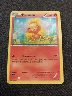 Carte Pokemon Poussifeu 3/12 Holo Macdonald 2014 - Image 1