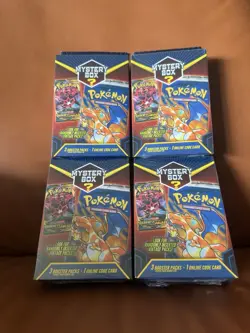 2022 Pokemon TCG Mystery Hanger Box Sealed (MJ holding) Lot Of 4 - Image 1