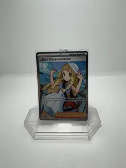 Pokemon Lillie’s Determination 169/132 Holo Trainer Mega Evolutions NM - Image 1