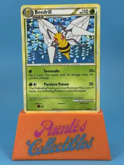 BEEDRILL 12/95 HGSS Unleashed NM POKEMON TCG - Image 1