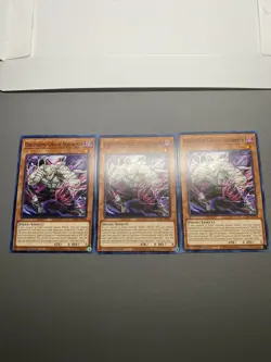 Yu-Gi-Oh! 3X Gruesome Grave Squirmer Common 1st Edition LEDE-EN019 NM/M - Image 1