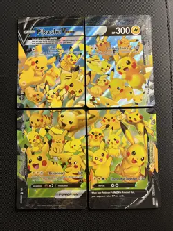 Pokemon TCG Pikachu V-Union SWSH139-142 Celebrations Promo Card Set - Image 1