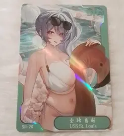 Goddess Story Senpai Goddess Haven 6 USS St. Louis Azur Lane SR-20 Trading Card - Image 1