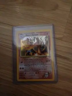 Blaine's Charizard 2/132 Gym Challenge Holo Card Unlimited Edition - Image 1