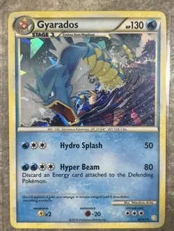Gyarados (Cracked Ice Holo) 4/123 Pokemon TCG Card Holo Rare (Light Play) LP - Image 1