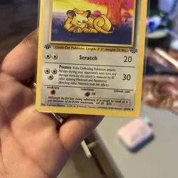 Pokemon Card 1999 Jungle Set Persian 42/64 1st Edition NM-Mint - Image 3