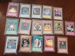 Yugioh Card Collection Early 2000s Cards 1st, Limited, Japanese, Sealed, Vintage - Image 1