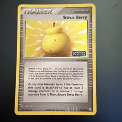 SITRUS BERRY 91/115 - STAMPED REVERSE HOLO - Unseen Forces - Pokemon Card - MP - Image 1