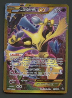Alakazam EX 125/124 Fates Collide Light Play Secret Rare Pokemon Card - Image 1