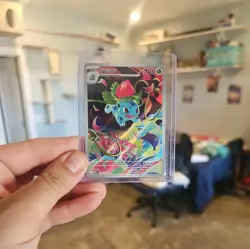 Ivysaur Holo Pokemon Card Mega Evolution Set 134/132 Illustration Art - Image 1