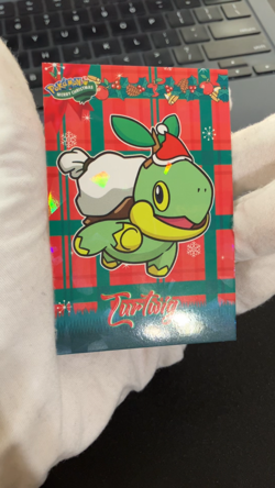 Turtwig Cracked Ice Holo Pokemon 2024 Card Database Merry Christmas - Image 2