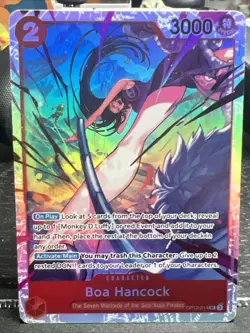 OP12-014 Boa Hancock FOIL Super Rare A Legacy of the Master One Piece NM Card - Image 1