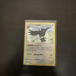 Pokemon Card Corviknight 156/189 Stamped Promo Card Darkness Ablaze - Image 1