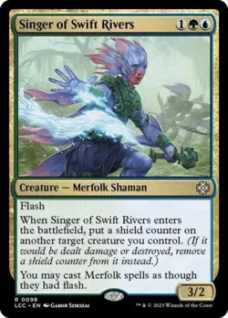 Singer of Swift Rivers - Near Mint MTG Commander: The Lost Caverns of Ixalan - Image 1