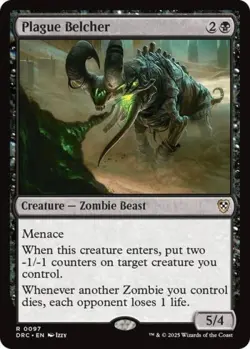 Plague Belcher - Near Mint MTG Commander: Aetherdrift - Image 1