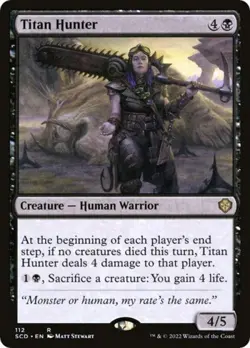 Titan Hunter - Near Mint MTG Commander 2022 Starter Decks - Image 1