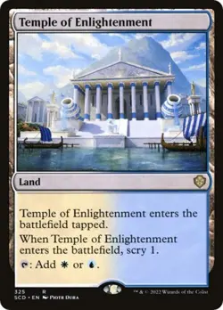 Temple of Enlightenment - Near Mint MTG Commander 2022 Starter Decks - Image 1