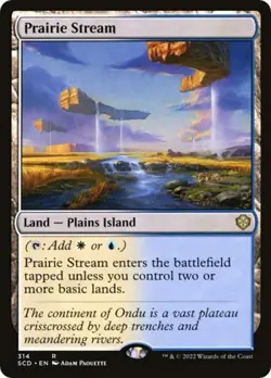 Prairie Stream - Near Mint MTG Commander 2022 Starter Decks - Image 1