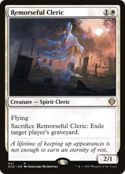 Remorseful Cleric - Near Mint MTG Commander 2022 Starter Decks - Image 1