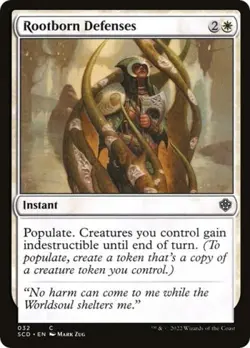 Rootborn Defenses - Near Mint MTG Commander 2022 Starter Decks - Image 1