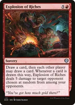 Explosion of Riches - Near Mint MTG Commander 2022 Starter Decks - Image 1