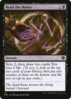 Read the Bones - Near Mint MTG Commander 2022 Starter Decks - Image 1