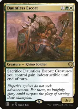 Dauntless Escort - Near Mint MTG Commander 2022 Starter Decks - Image 1