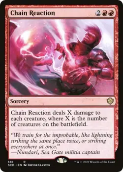 Chain Reaction - Near Mint MTG Commander 2022 Starter Decks - Image 1