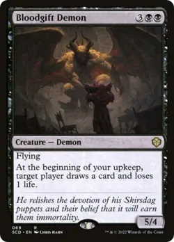 Bloodgift Demon - Near Mint MTG Commander 2022 Starter Decks - Image 1