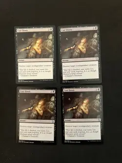 Cast Down x4 [Dominaria] Near Mint MTG Magic Cards - Image 1