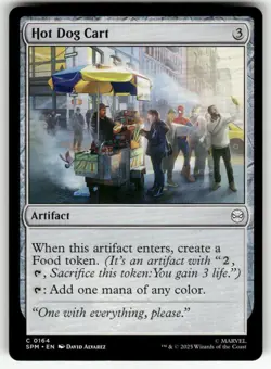 HOT DOG CART #164 (COMMON) MTG MARVEL'S SPIDER-MAN - Image 1