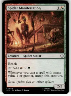 SPIDER MANIFESTATION #148 (COMMON) MTG MARVEL'S SPIDER-MAN - Image 1