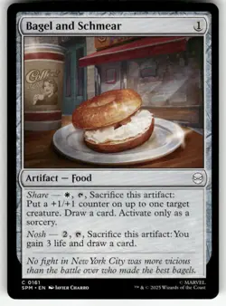 BAGEL AND SCHMEAR #161 (COMMON) MTG MARVEL'S SPIDER-MAN - Image 1