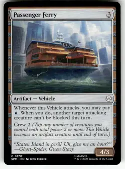 PASSENGER FERRY #170 (COMMON) MTG MARVEL'S SPIDER-MAN - Image 1