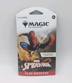 MTG: Magic The Gathering Marvel Spider-Man Play Sleeved Booster Pack [Brand New] - Image 1