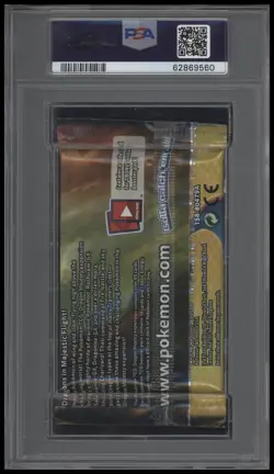 PSA 2018 DRAGON MAJESTY FOIL PACK POKEMON SUN & MOON CHARIZARD PACK ART - Image 2