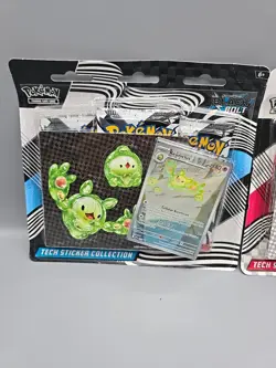 Pokemon Black Bolt & White Flare Tech Sticker Collection [LOT OF 2] Sealed New - Image 2